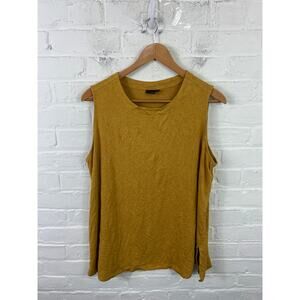 J. Jill Mustard Yellow Tank Top